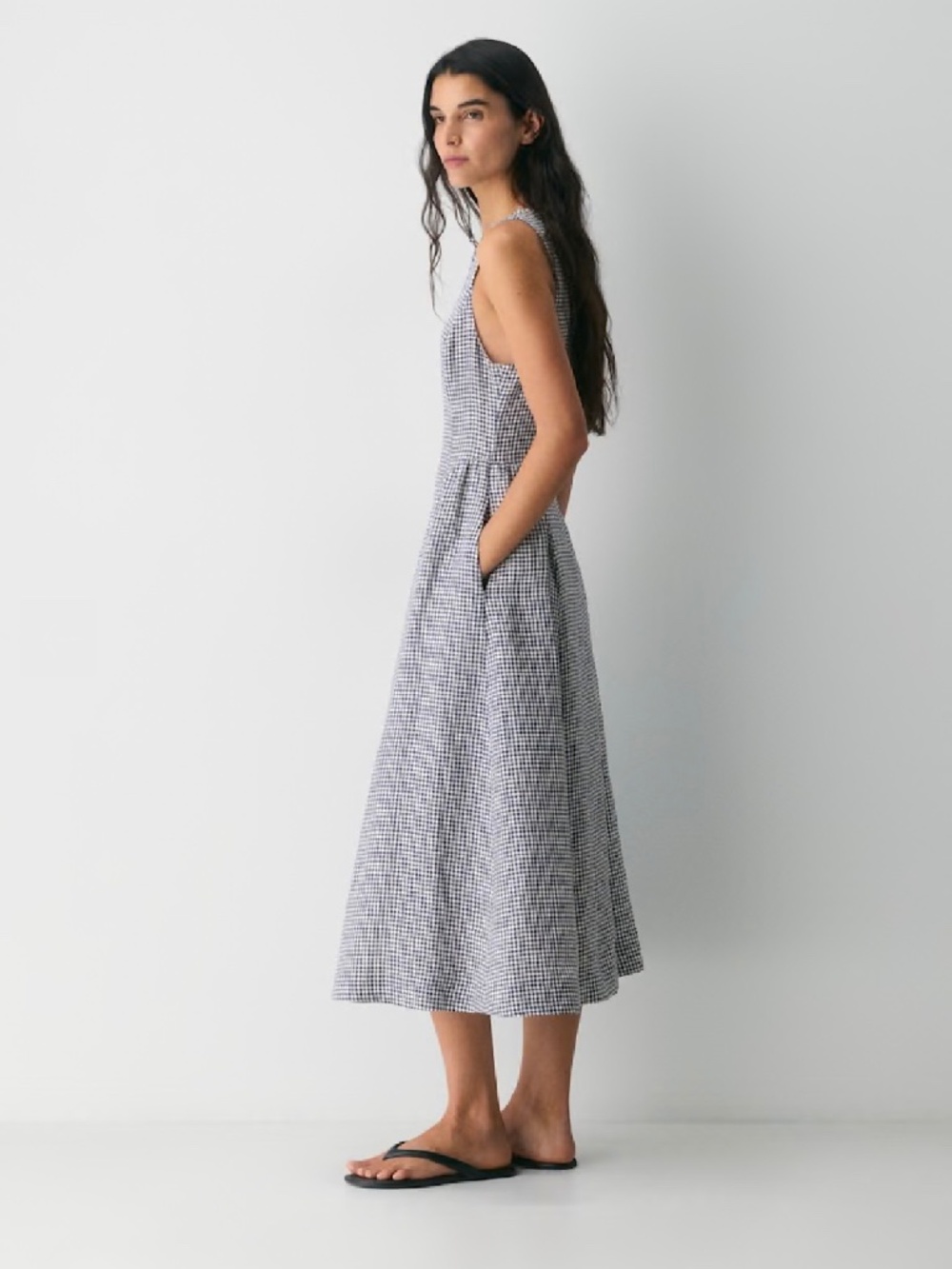 Aritiza - Wilfred - Countess Linen Maxi Dress - Picture 5 of 10